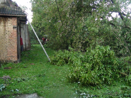 Foto: tornada Coroieni (c) eMaramures.ro